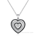 Charme coeur pendentif en argent 925